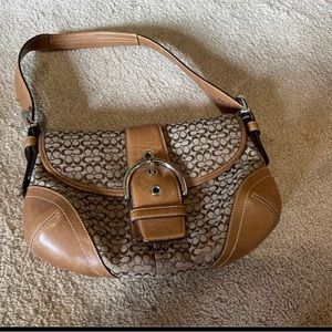 Vintage coach purse with matching coin purse keychain new without tags